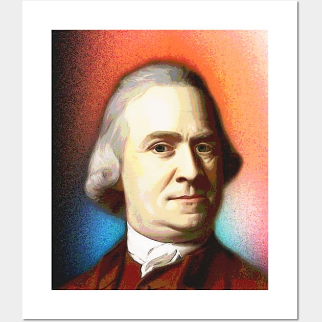 Samuel Adams Portrait | Samuel Adams Artwork 3 Wall Art by JustLit